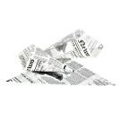 Cornet for chips 650g, imprinted Newspaper, price per pack 1000 pieces