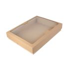 Party Box premium catering box with window 315x240x70mm, op.10pcs. TnG