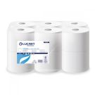 Toilet paper Strong L-ONE LUCART 180m, 2-ply, JUMBO - MINI 180, 12 rolls