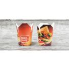 KEBAB BOX 1000ml, nadruk standard TAKE AWAY, cena za opakowanie 50szt