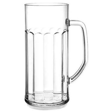 LONG LiFE PC tankard 560ml a.6pcs. polycarbonate