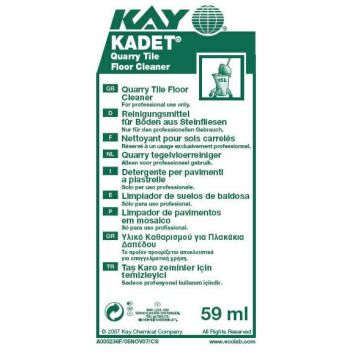 Kay® Kadet QTFC 120x59ml - koncentrat do mycia podłóg