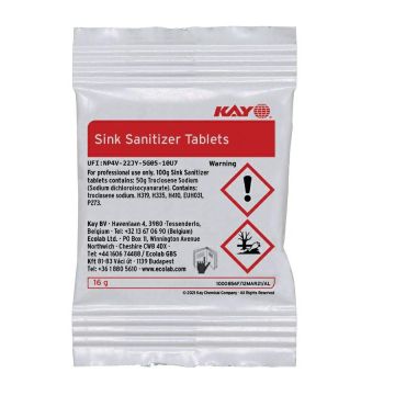 Ecolab Kay®  ReadyDose™ Sink Sanitizer Tablets 200x16g - tabletki chlorowe do dezynfekcji