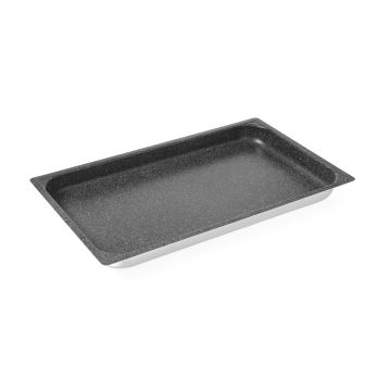 Pojemnik Aluminiowy Gn 1/1 Z Powłoką Nieprzywierającą Taca 40