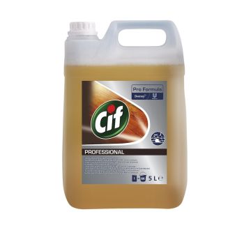 Cif Pro Formula Liquid Wood Floor Cleaner 5L - Preparat do codziennego mycia zabezpieczonych podłóg i innych powierzchni drewnianych