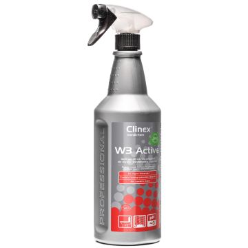 Clinex W3 Active BIO 1L - kwaśny preparat do mycia sanitariatów i łazienek