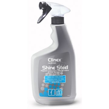 Clinex Shine Steel 650ml - preparat czyszcząco-nabłyszczający do stali nierdzewnej