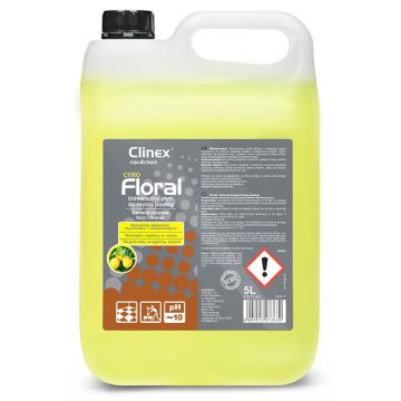 Clinex Floral Citro 5L - uniwersalny płyn do mycia podłóg 