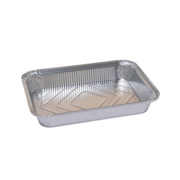 Aluminum baking pan, 2100 ml, 315 x 215 x 42 mm, pack of 50 (case of 9)