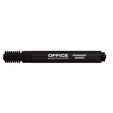 Marker permanentny OFFICE PRODUCTS, ścięty, 1-5mm (linia), czarny