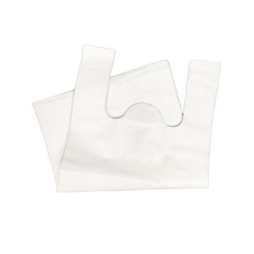 Torby wielorazowe TnP 30/8/55  białe HDPE - 51 µm T-SHIRT op. 50 sztuk