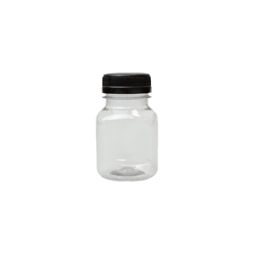 rPET bottle square 100ml BK100 op.357pcs. TnP