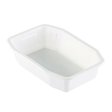 T B 215/148/1 H50 G welded container, 312 pcs. 1035 ml, height 5 cm, black DUNI HMR