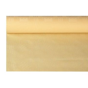 Obrus papierowy 1,2m x 8m kremowy wytłoczenie damaszkowe