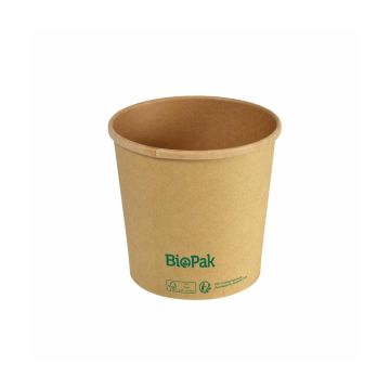 DUNI 750ml kraft + PLA bowl a.35pcs.