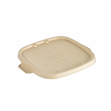 Cube square reed lid, pack of 40 (k/4) for 900/1200 ml bowls, PFAS Free
