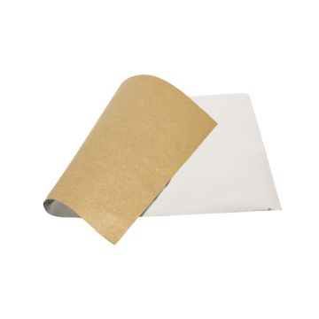 Aluminium sheets 40x44cm packaging 500pcs. brown paper+aluminium, 60g/m2, TnP