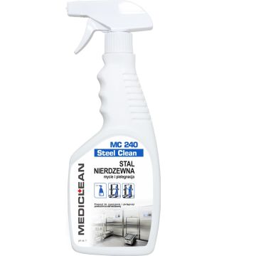 Mediclean 240 Steel 500ml - preparat do stali nierdzewnej