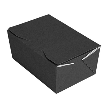 TAKEOUT BOX 10.3x6.7x4.5cm, 125g, black, op.50pcs (k/7)