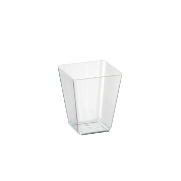 Reusable FINGERFOOD 160ml SPACE3 (PYRAMIDE) cup a.24pcs.