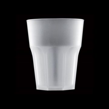 DRINK SAFE glass 290ml ROX milky, dia.8 h10,1 PP, 8 pieces