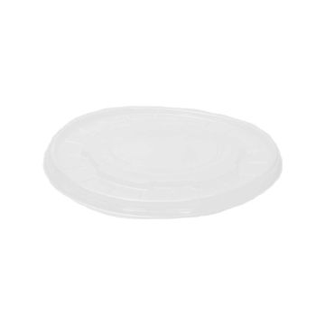 PP lid for kraft bowls 185mm  internal closing a.50pcs