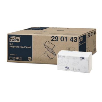 TORK ręcznik Z/Z Advanced H3 biały, makulatura, op.3750szt.