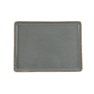 Fine Dine Rectangular tray Stone 350x260 mm - code 04ALM002456