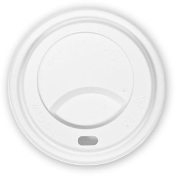 Dekiel do kubka 250 ml biały, śr. 80mm, op. 100 sztuk