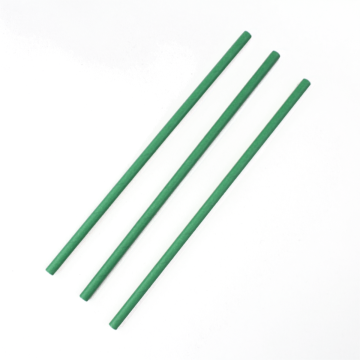 Słomki papierowe śr.6mm dł.19,7cm ZIELONE op.100szt. (k/55) TnG