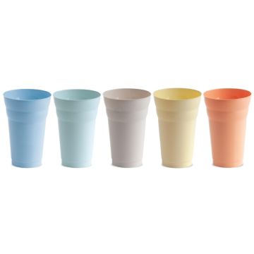 PP Milk Shake cup 500ml ESTIVO multicolour 50pcs. (k/10) MULTICOLO