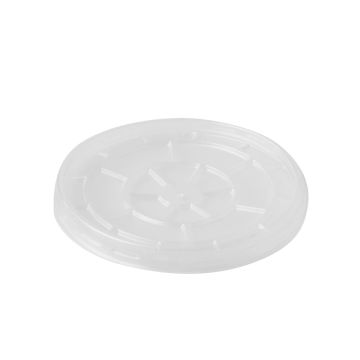 PAP soup 110mm diameter Kraft lid PP, 100 pcs. (k/10)