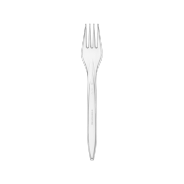 Transparent fork op.100 pcs. PS (k/20) MULTIPURPOSE