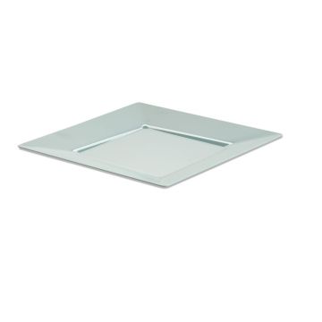 PS 230mm premium rectangular plate ESTIVO op.25pcs. (k/4) green REUSABLE