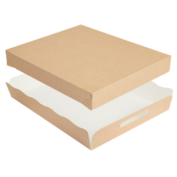 Pudełko cateringowe Party Box kraft 405x305x60mm op.50szt. (k/3)