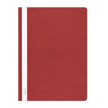 Report File DONAU, PVC, A4, hard, 150/160 micron, red