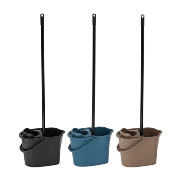 Zestaw MOP SET 10l, wiadro prostokątne + trzonek + końcówka mopa, cena za 1 zestaw