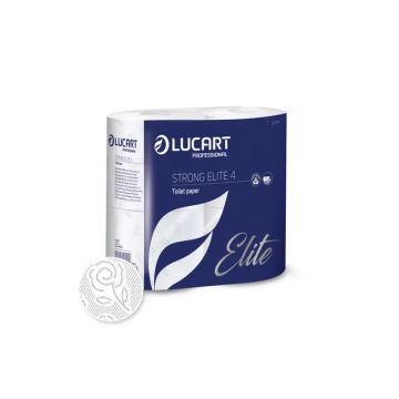 Toilet paper Strong Elite 4 LUCART 18,9m, 4 plies, 4rolls. (case/14 packs)