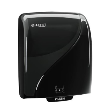 Lucart Identity Autocut - MIDI paper towel dispenser black