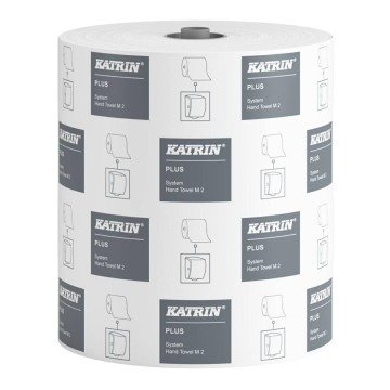 KATRIN 150-meter Roll Towel Plus System M2, pack of 6 rolls