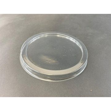 Cover PET flat 95mm diameter, 50pcs without holes
