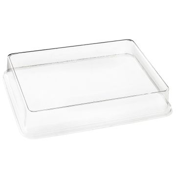 Kanopee transparent sushi lid RPET 203x153x35 mm 100 pcs