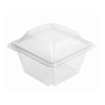 D.EDGE R-PET salad, dessert 750ml, diamond 147x142xh.100mm, 50 pieces