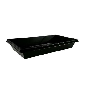 SUSHI 1105 pojemnik czarny, op.864szt 134x74x20 mm, R-PET, DESIPACK