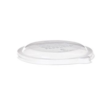 RD11 Round Lid, 177–235 ml, pack of 50 (12 per pack) PLA