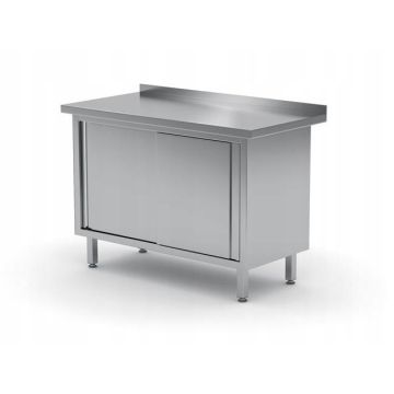 Wall table, sliding door cabinet - code 811672