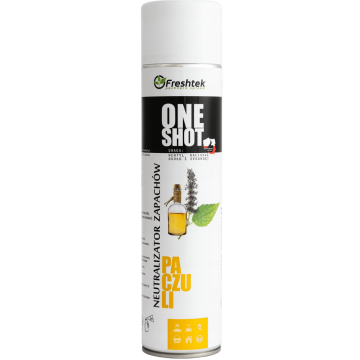 Freshtek One Shot 600ml - odświeżacz powietrza o zapachu paczuli