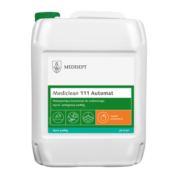 Mediclean 111 Automat 5L - low-foaming concentrate for the daily cleaning and maintenance of floors, and for machine floor cleaning