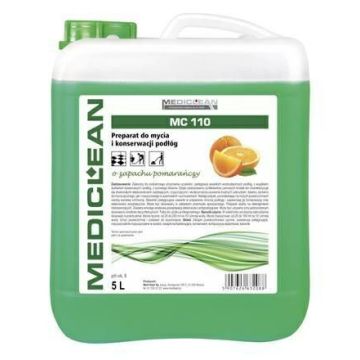 Mediclean 110 Floor 5L Orange - floor cleaning concentrate