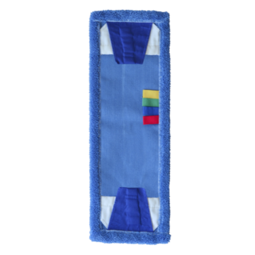 Mop 40cm pocket + microfibre ribbon blue DUO